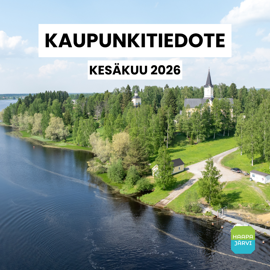 Kaupunkitiedote kesäkuu 2026