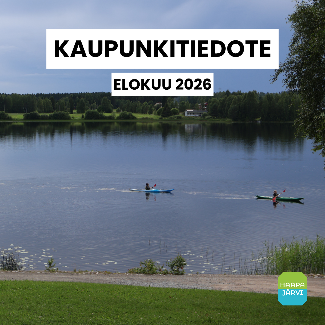 Kaupunkitiedote elokuu 2026