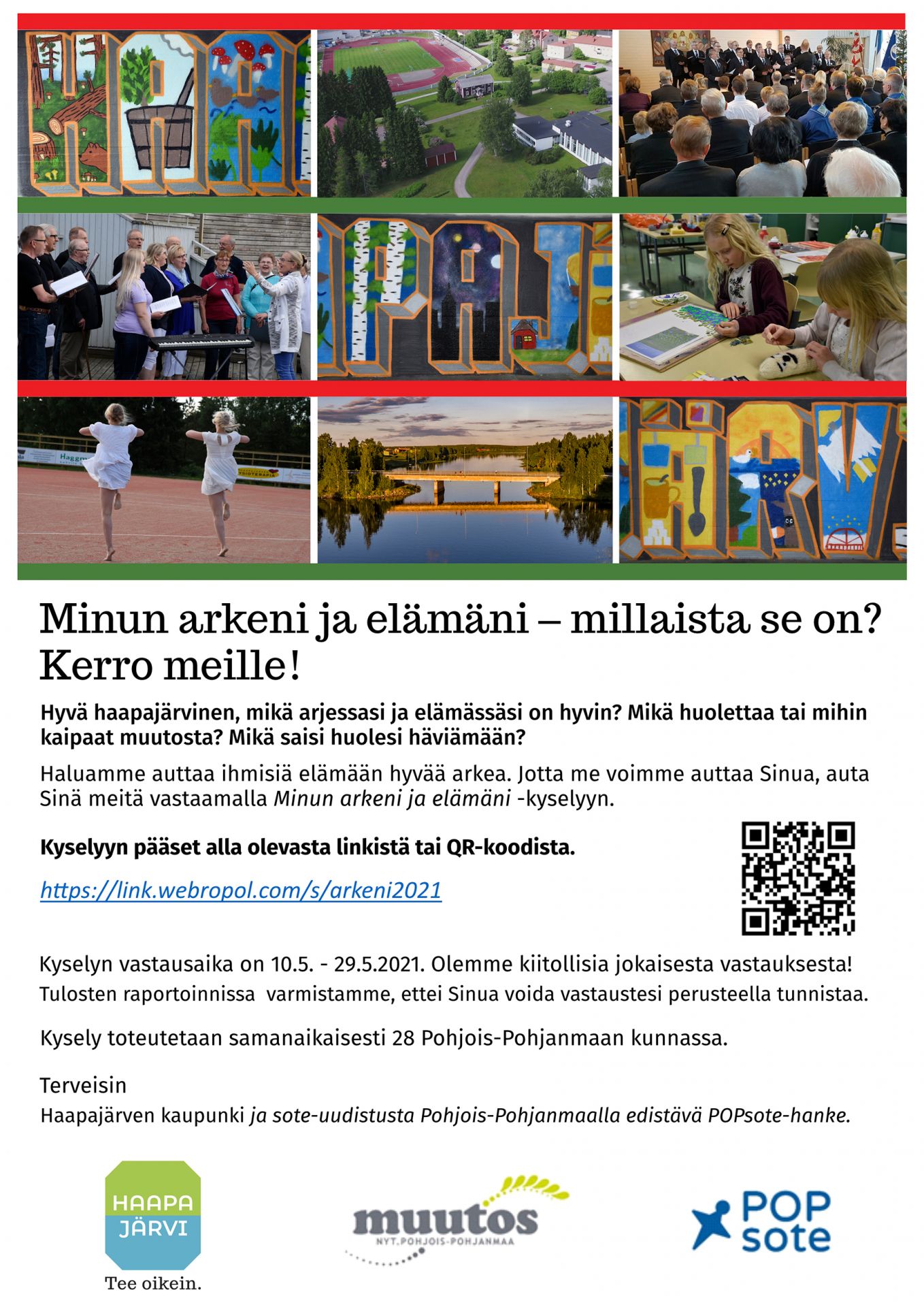 Minun arkeni ja elämäni -kysely Minun arkeni ja elämäni