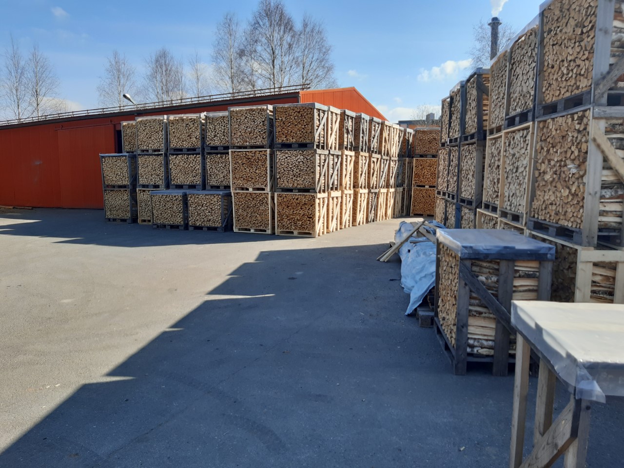 Polttopuuta Rantakadun Tyopajalta Haapajarven Kaupunki