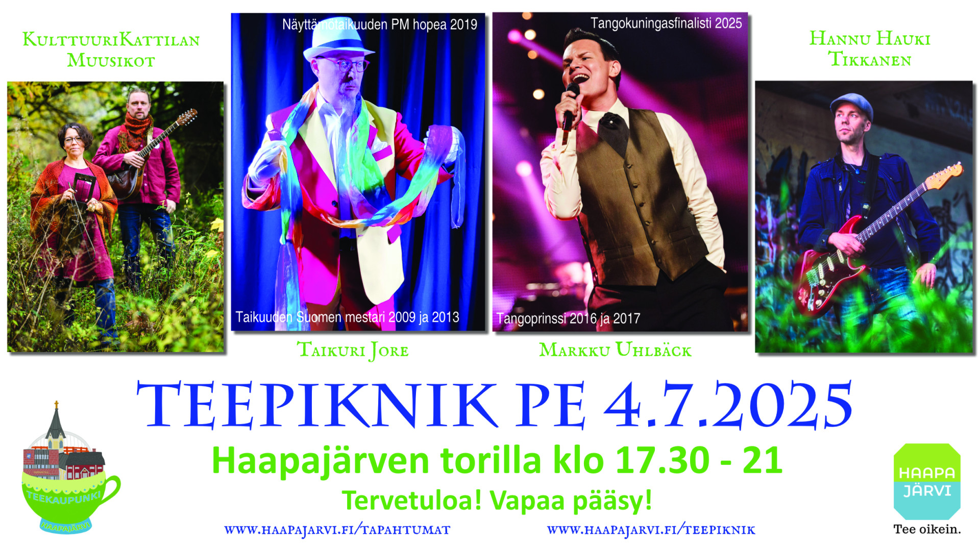 Teepiknik uusi paikka