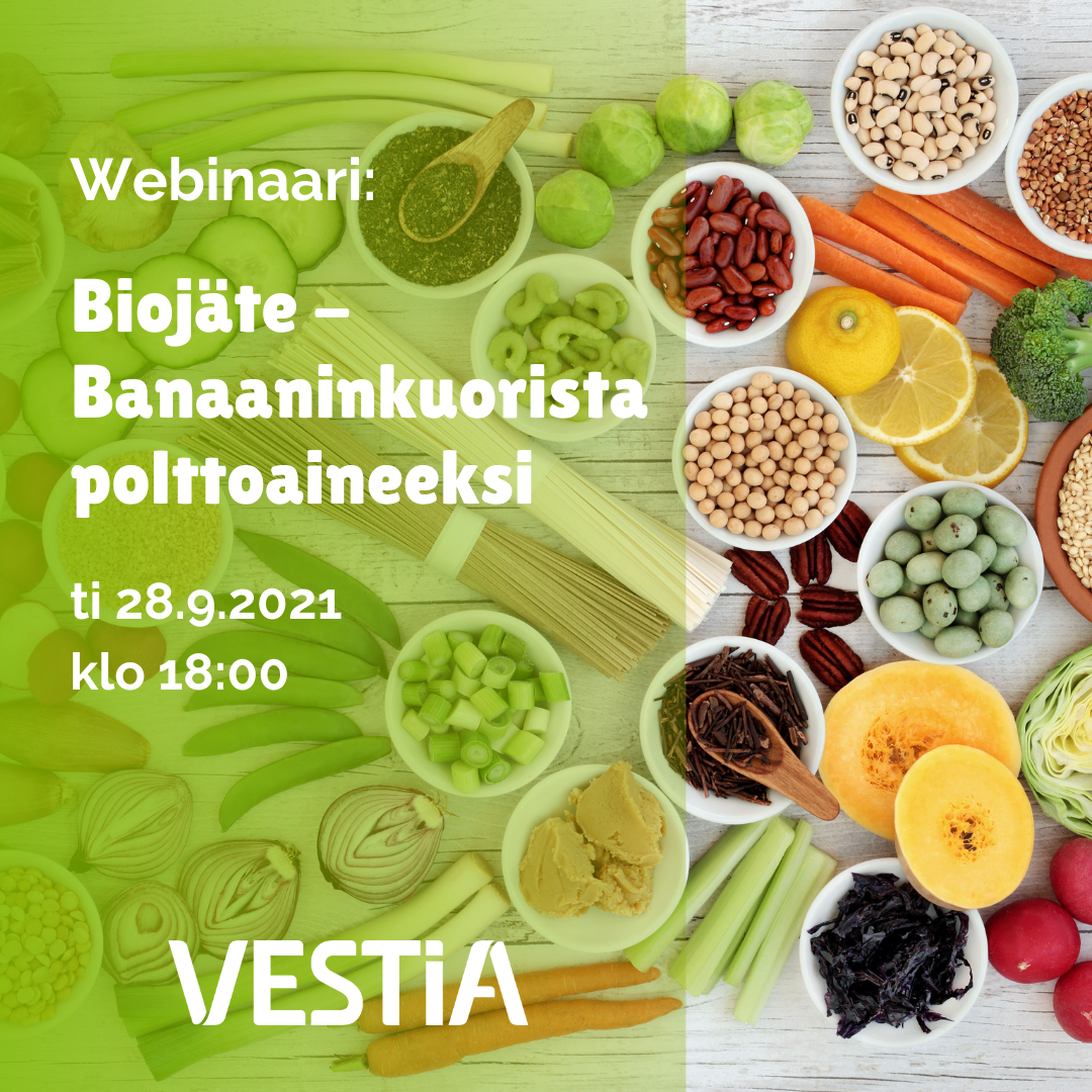 Vestian biojäteaiheinen webinaari