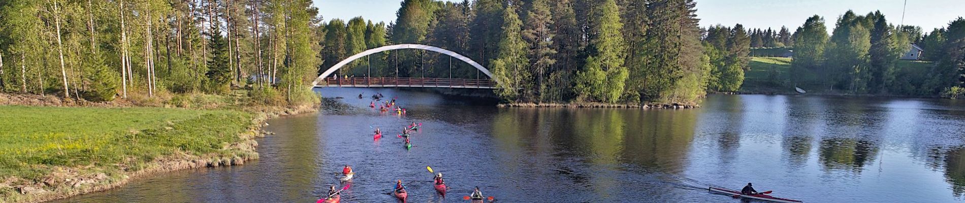 Muinais-Päijänteen melontareitti. 