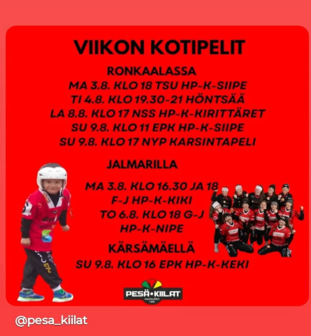 Haapajärven Pesä-Kiilat 