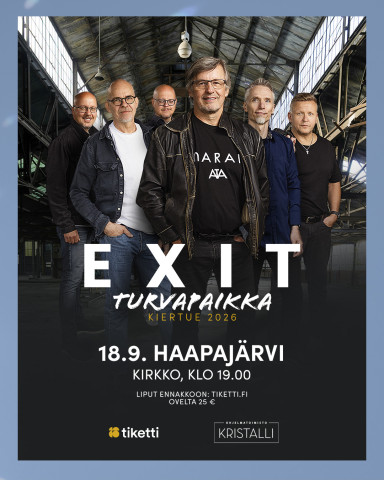 Exit-yhtyeen jäsenet, konsertijuliste