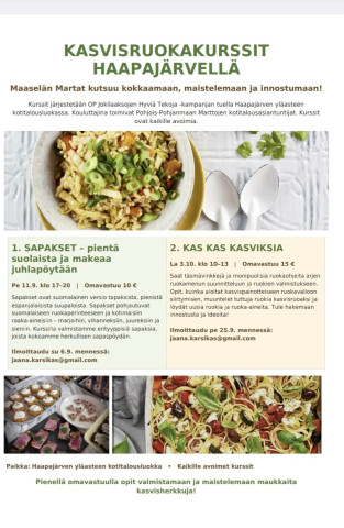 Kasvisruokakurssi