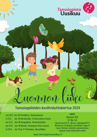 Luonnon liike -kevätnäytöskiertue