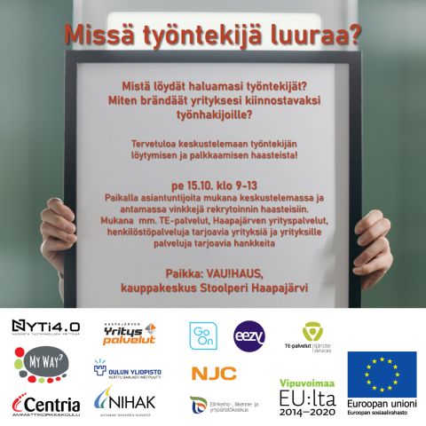 Missä työntekijä luuraa? 