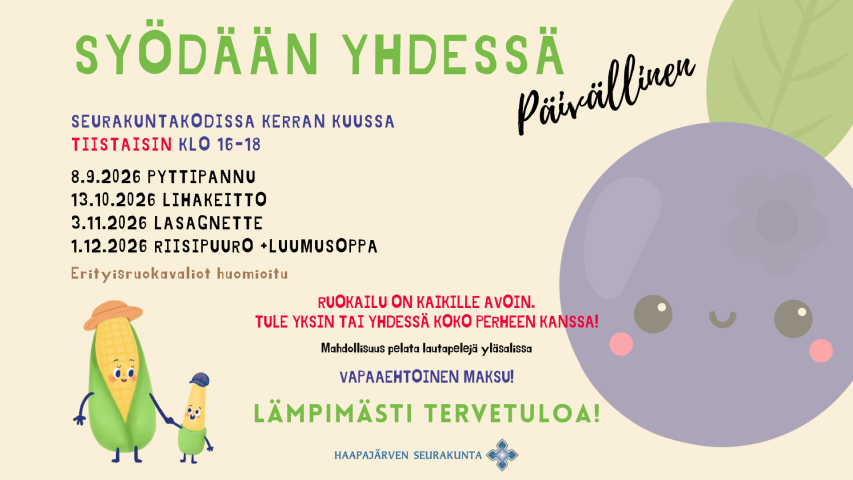 Syödään yhdessä päivällinen
