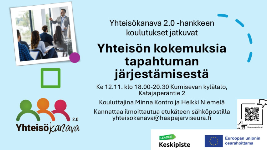 tapahtuman järjestämisen koulutus