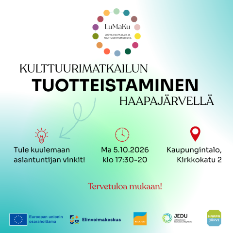 Kulttuurimatkailun tuotteistaminen