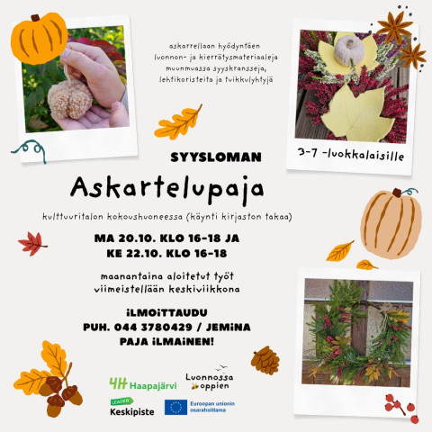 Syysloman askartelupaja