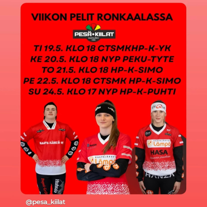 Haapajärven Pesä-Kiilat 