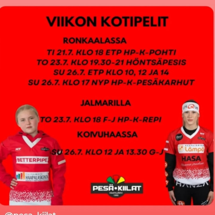 Haapajärven Pesä-Kiilat 