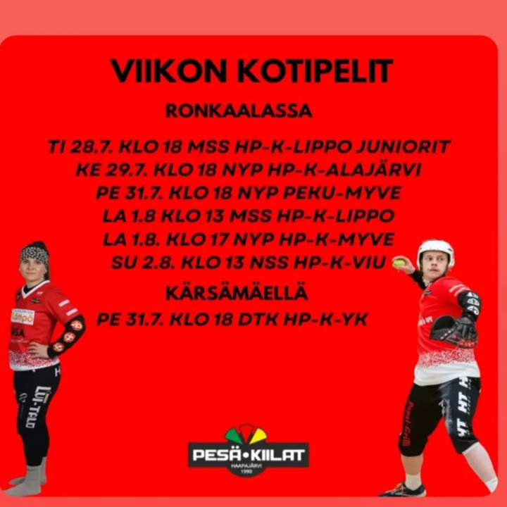 Haapajärven Pesä-Kiilat 