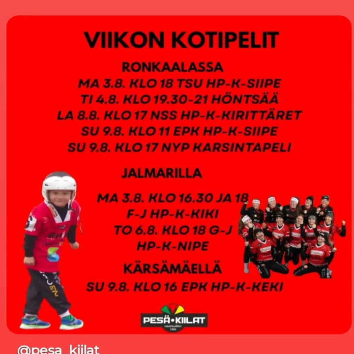 Haapajärven Pesä-Kiilat 