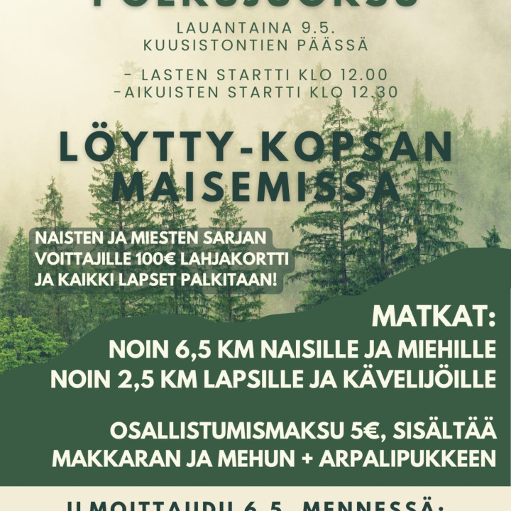 Tidiksen polkujuoksu 9.5.