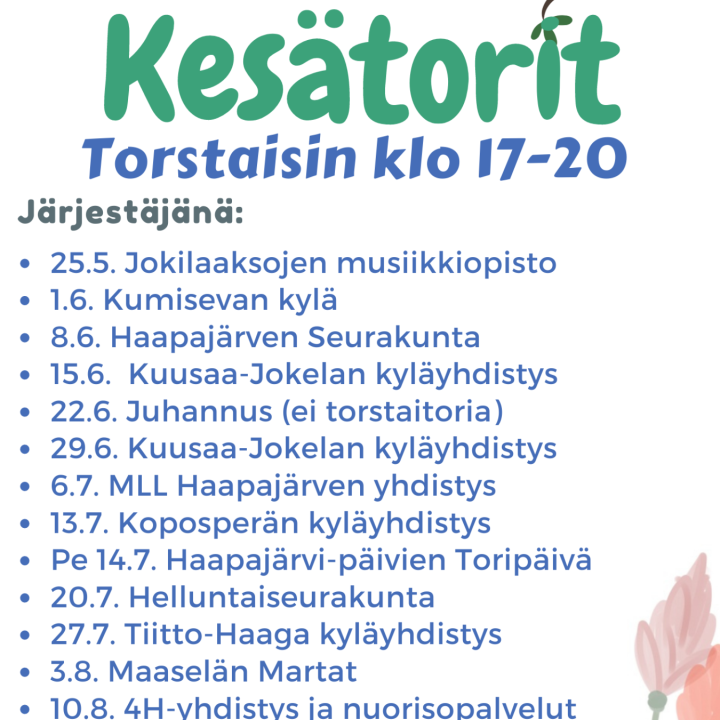 Kestätorit.