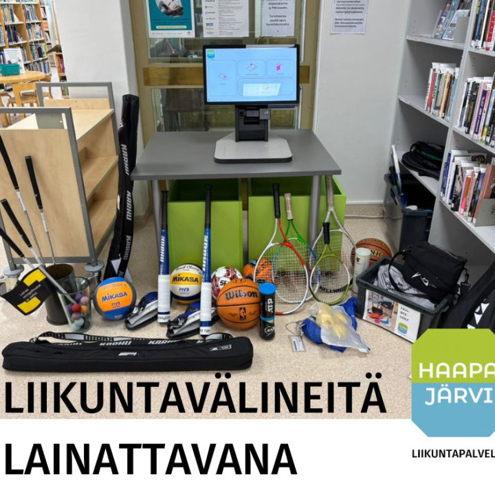 Liikuntavälineitä