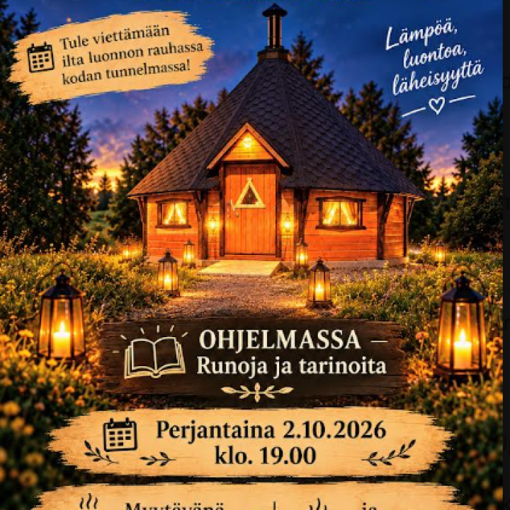 Kumisevan valotapahtuma, valoa ja rauhaa.