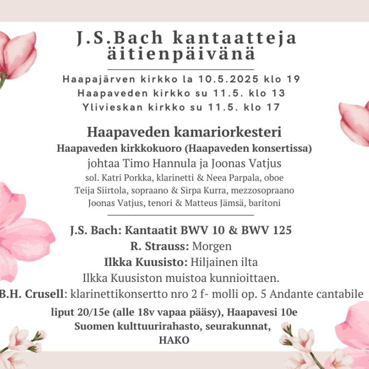 J.S.Bach kantaatteja