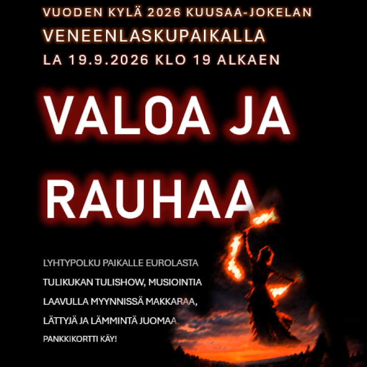 Valoa ja rauhaa