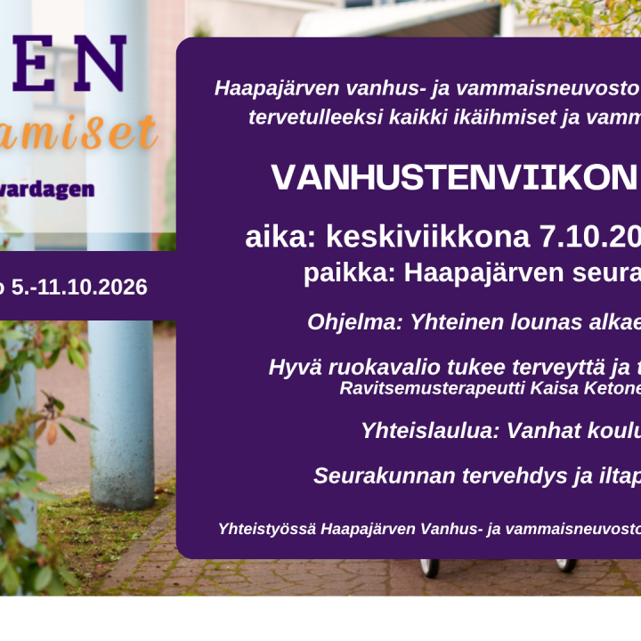 Vanhustenviikko