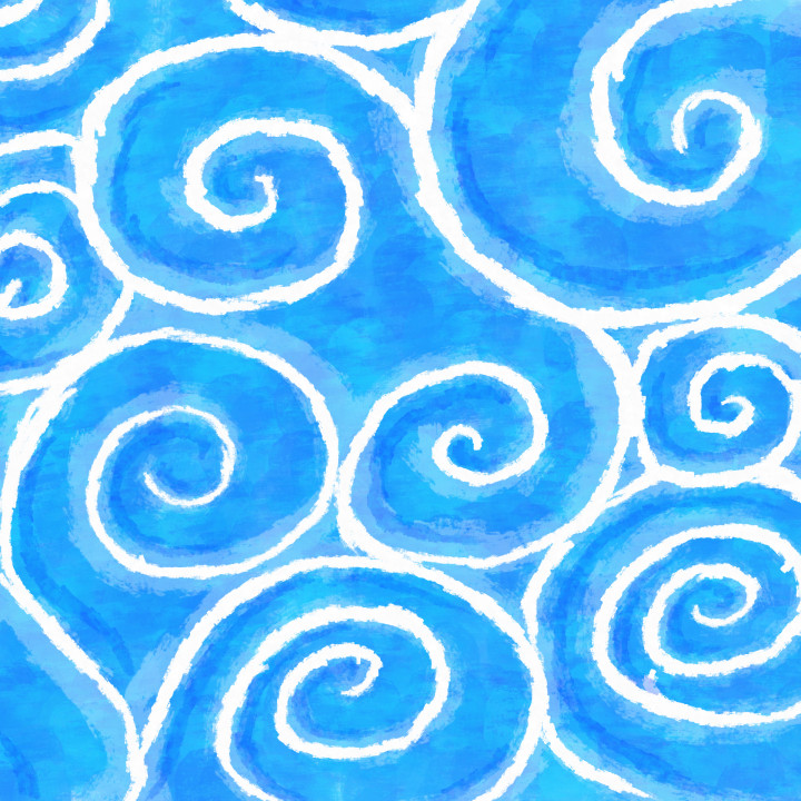 Aaltokuviot piirroskuvassa