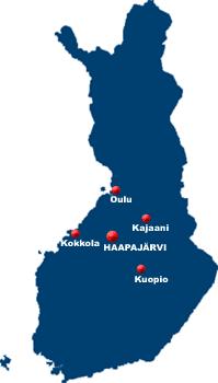 suomen kartta haapajärvi Haapajärven kaupunki suomen kartta haapajärvi